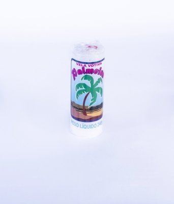 Votiva média 240g Palmeira unidade(Branca)